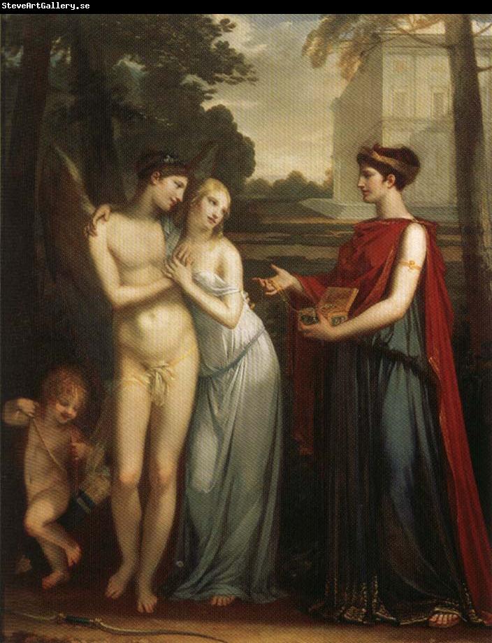 Pierre-Paul Prud hon Innocence Preferring Love to Wealth